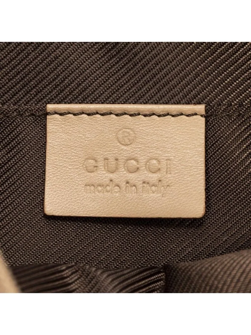 Gucci Pochette Hobo Beige GG Canvas - Picture 10 of 10